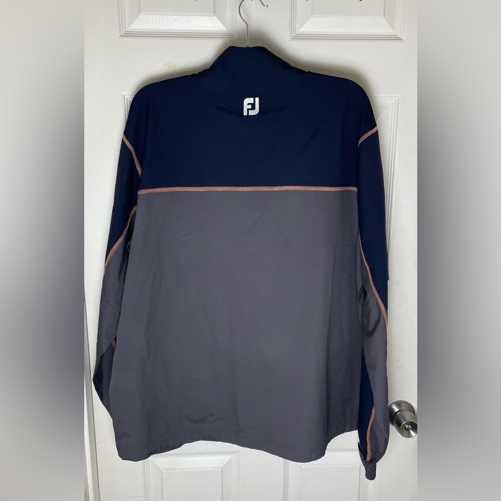 FootJoy Sport Windshirt Long Sleeve Golf Pullover Shirt Jacket - Picture 2 of 9